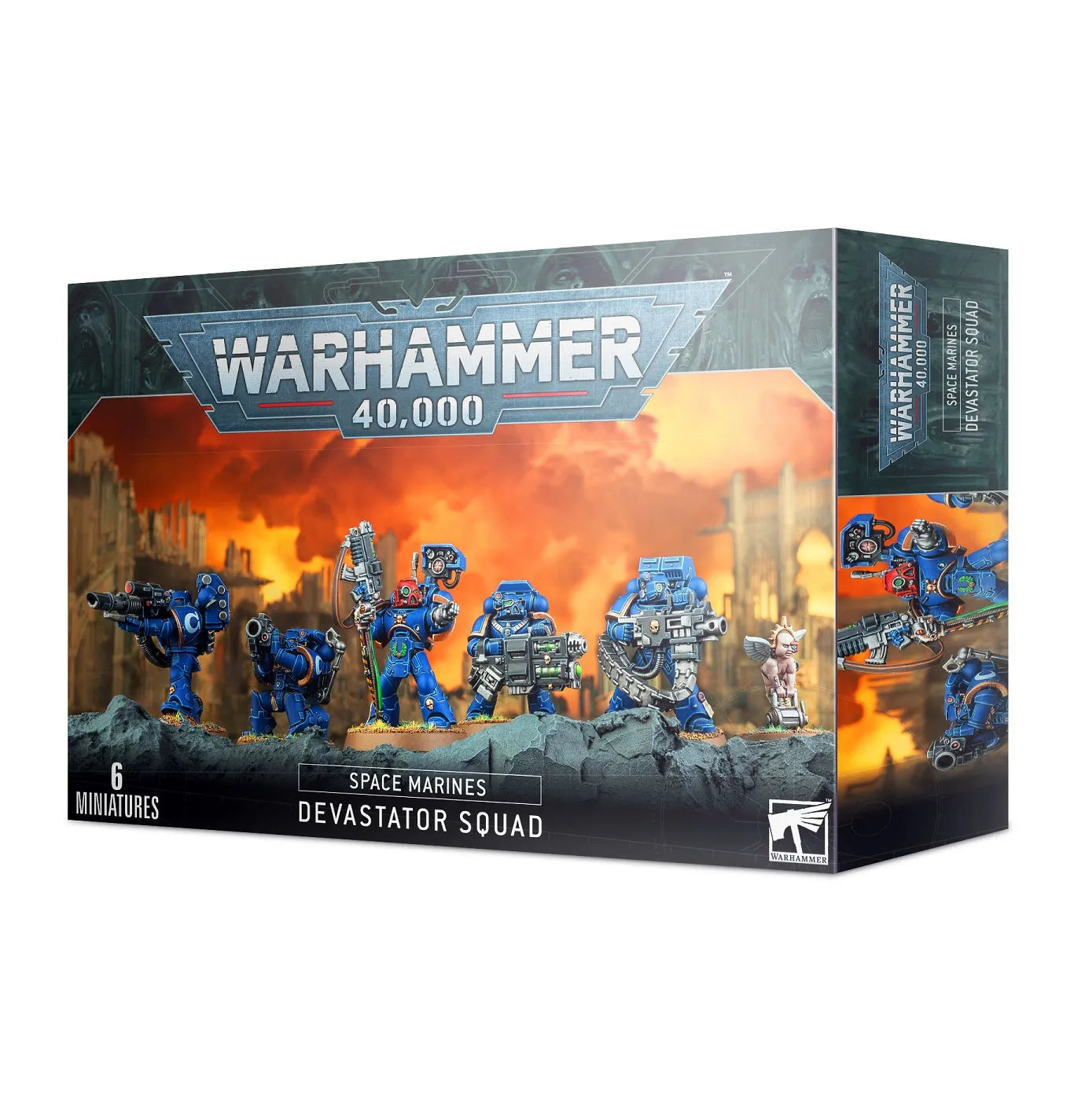 Space Marines: Devastator Squad-003 Miniature Gaming-Brain Games OÜ