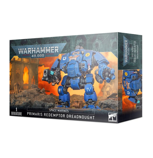 Space Marines: Primaris Redemptor Dreadnought-003 Miniature Gaming-Brain Games OÜ