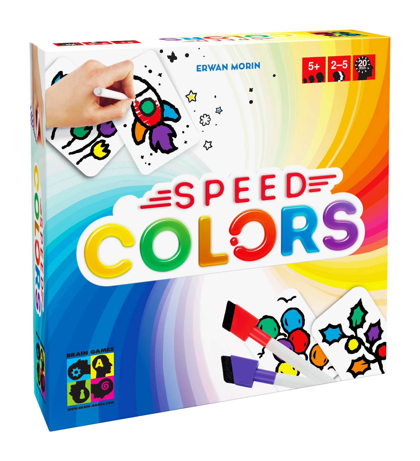 Speed Colors-w101 WHS Board / Card Games-Brain Games OÜ
