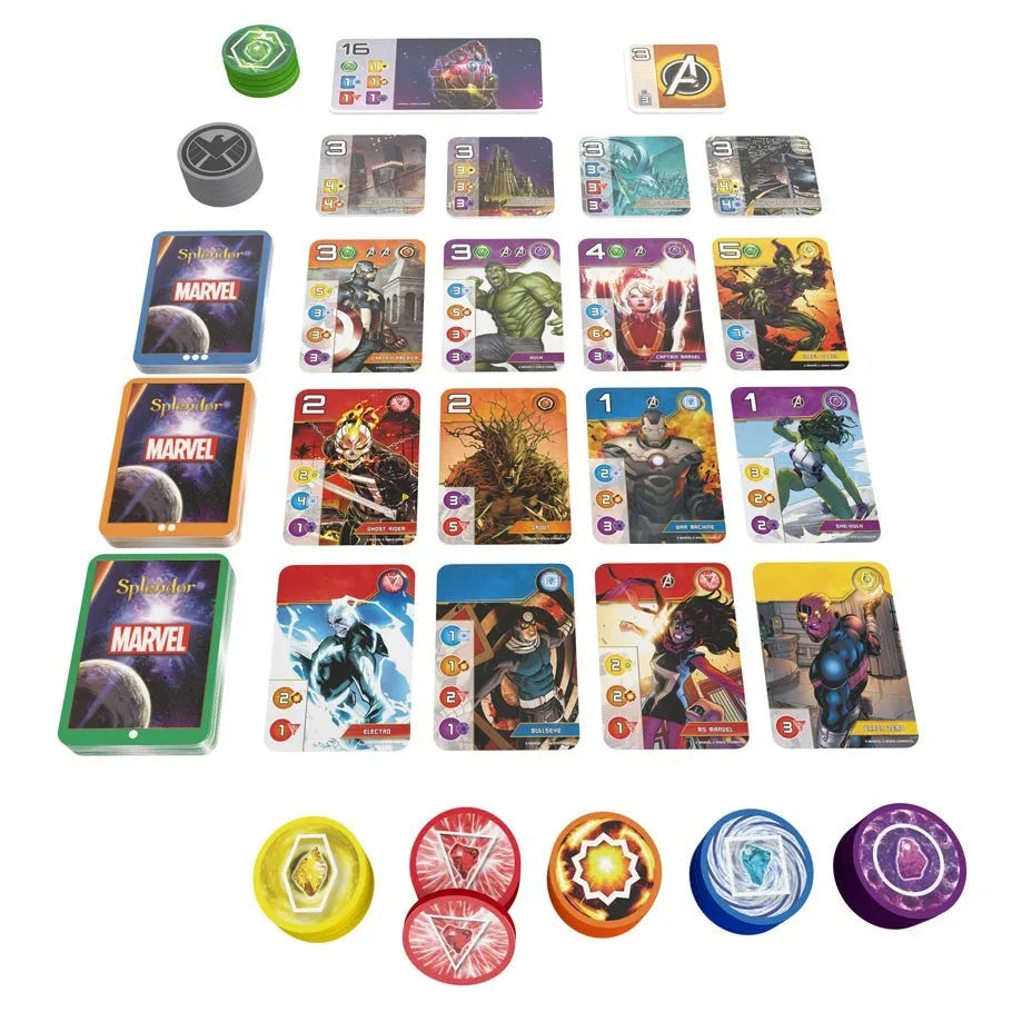 Splendor Marvel-001 Board / Card Games-Brain Games OÜ