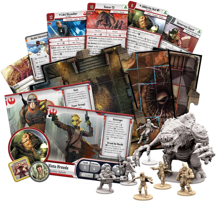 Star Wars: Imperial Assault - Jabba's Realm-001 Board / Card Games-Brain Games OÜ