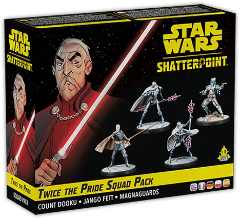Star Wars: Shatterpoint - Twice The Pride Squad Pack-001 Board / Card Games-Brain Games OÜ
