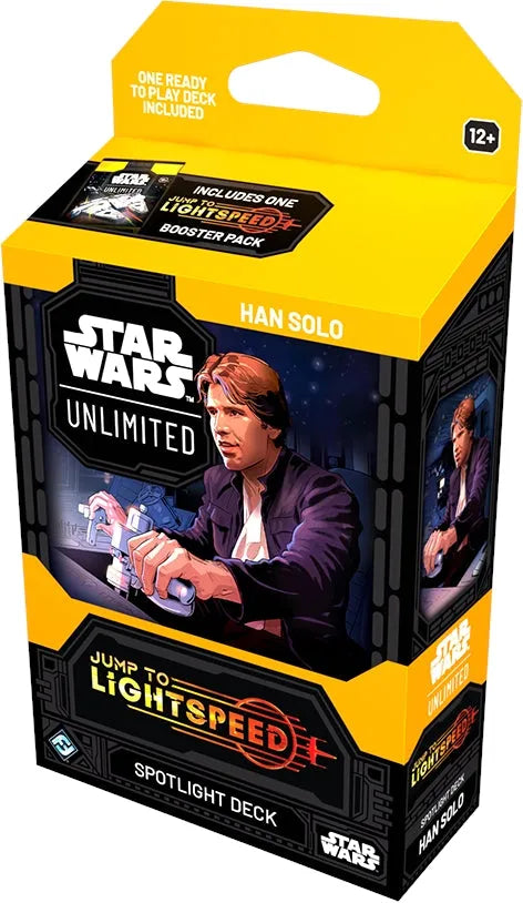 Star Wars: Unlimited - Jump to Lightspeed Han Solo Spotlight Deck-001 Board / Card Games-Brain Games OÜ