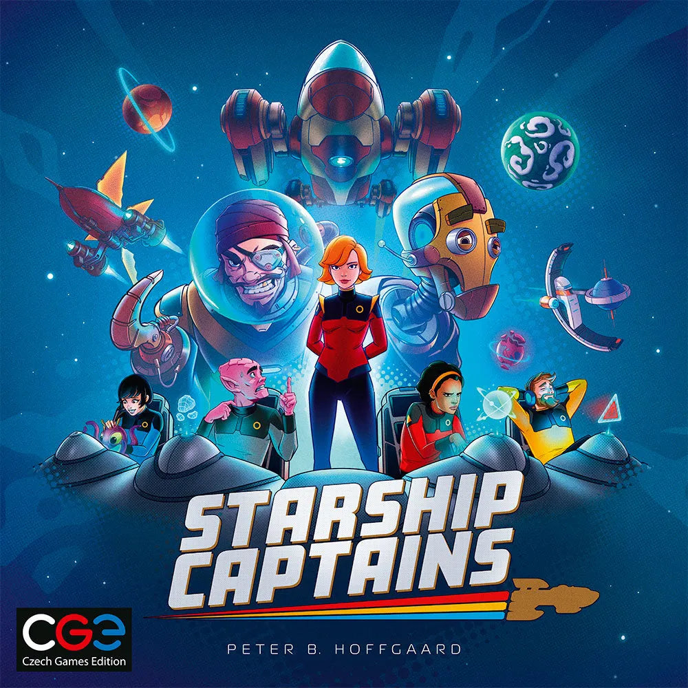 Starship Captains-101 Board / Card Games-Brain Games OÜ