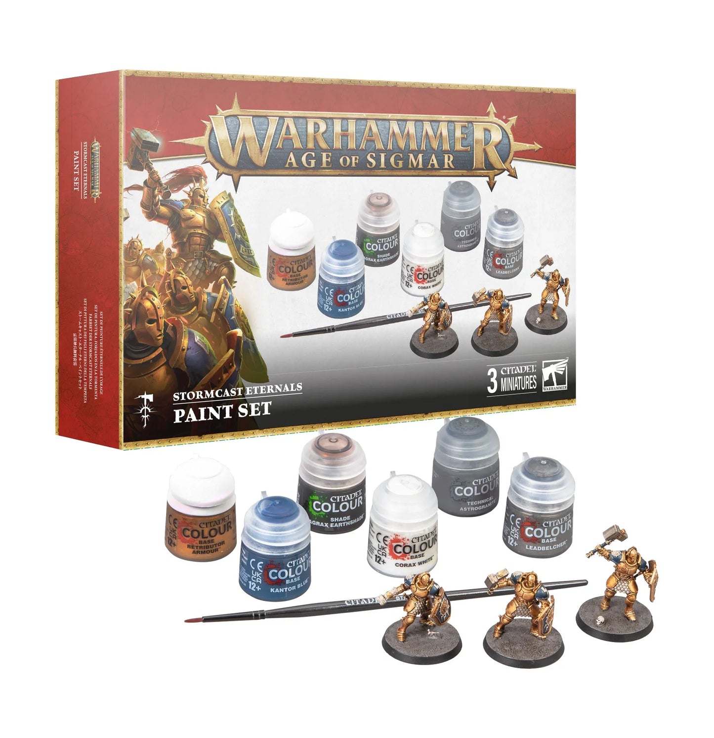 Stormcast Eternals + Paints Set-003 Miniature Gaming-Brain Games OÜ