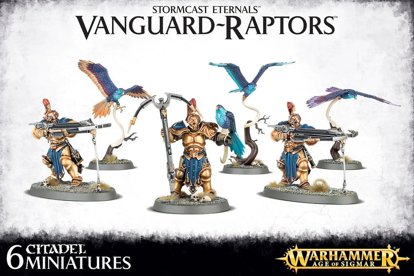 Stormcast Eternals: Vanguard-Raptors-003 Miniature Gaming-Brain Games OÜ