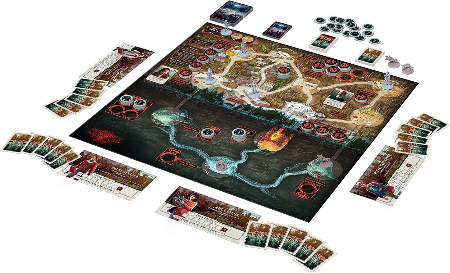 Stranger Things: Upside Down-001 Board / Card Games-Brain Games OÜ