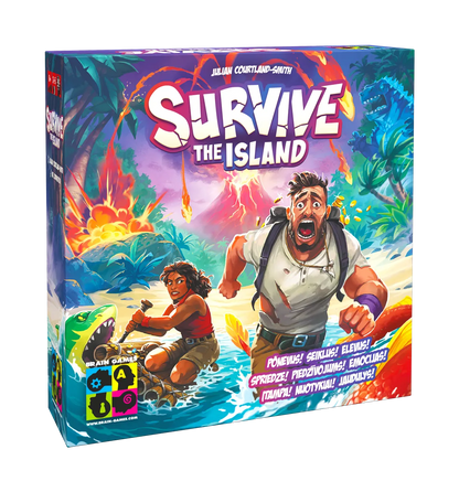 Survive the Island-w101 WHS Board / Card Games-Brain Games OÜ