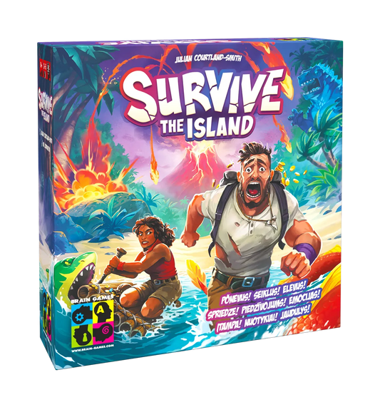 Survive the Island-w101 WHS Board / Card Games-Brain Games OÜ