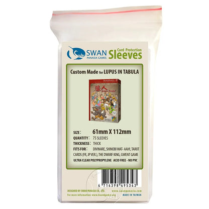 Swan kaitsekiled: Thick - 61 x 112 mm-104 Accessories-Brain Games OÜ
