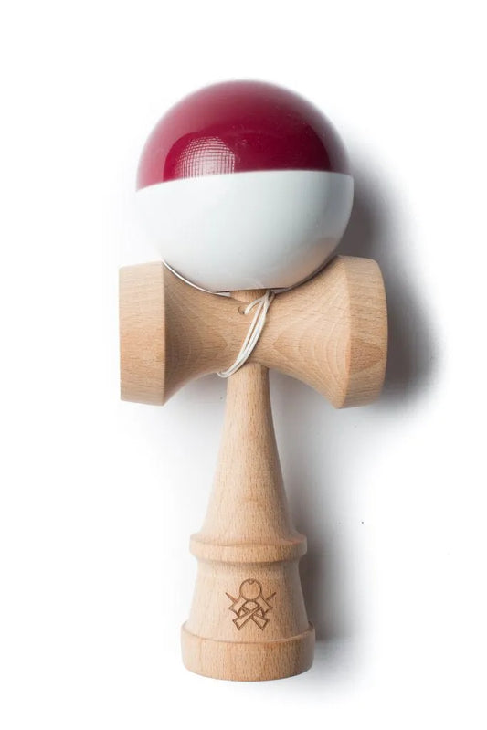 Sweets Kendama: Sumo - Maroon White Half Split-010 Toys-Brain Games OÜ