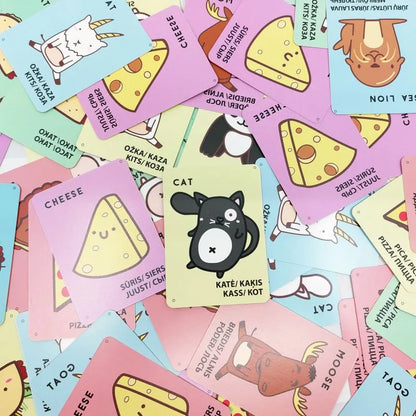 Taco Cat Goat Cheese Pizza: Flip-101 Board / Card Games-Brain Games OÜ
