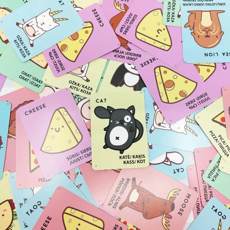 Taco Cat Goat Cheese Pizza: Flip-101 Board / Card Games-Brain Games OÜ
