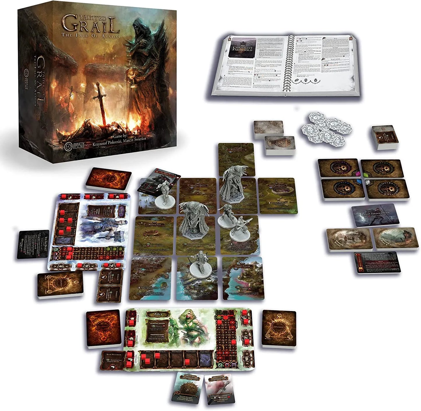 Tainted Grail: The Fall of Avalon-001 Board / Card Games-Brain Games OÜ