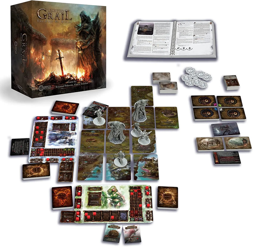 Tainted Grail: The Fall of Avalon-001 Board / Card Games-Brain Games OÜ