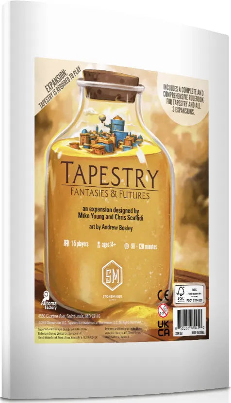 Tapestry: Fantasies & Futures-101 Board / Card Games-Brain Games OÜ