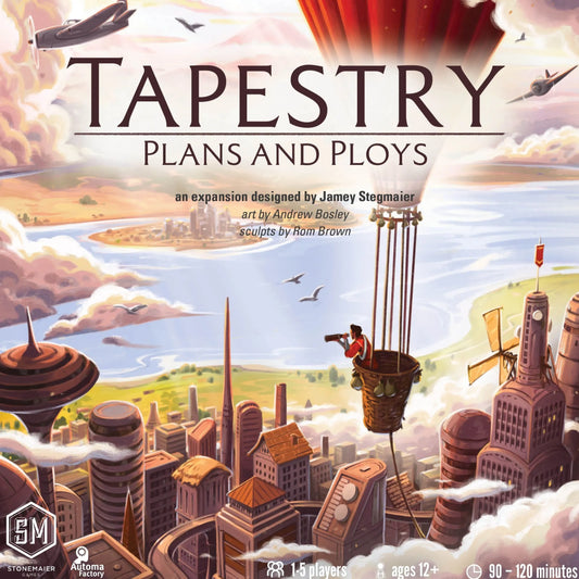 Tapestry Plans & Ploys Expansion-101 Board / Card Games-Brain Games OÜ
