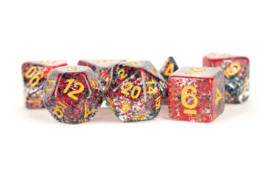 Täringukomplekt Particle Red-Black (7)-004 Accessories-Brain Games OÜ