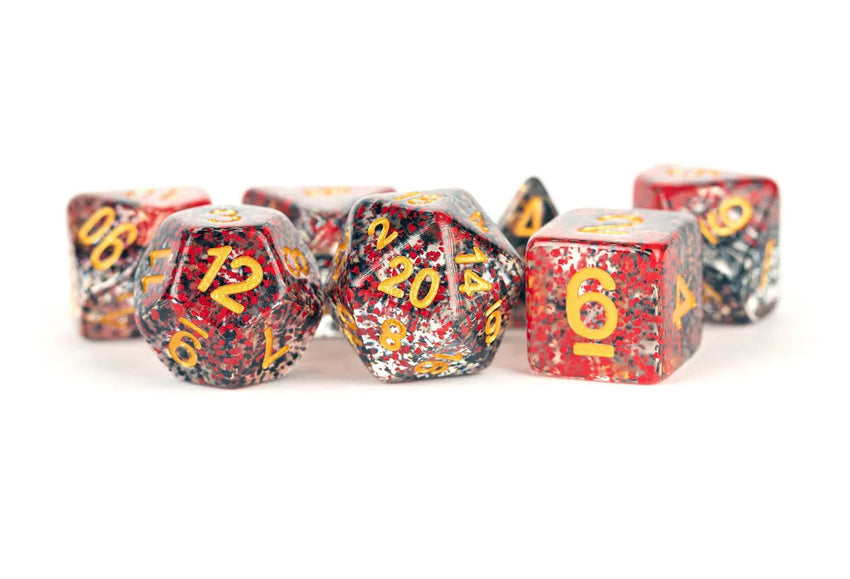 Täringukomplekt Particle Red-Black (7)-004 Accessories-Brain Games OÜ