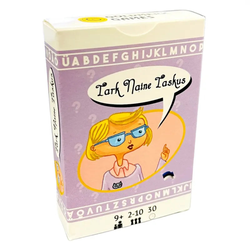 Tark Naine Taskus-Seltskonnamängud-Brain Games OÜ