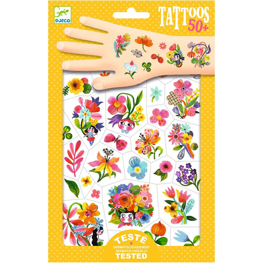 Tätoveeringud "Aqua flor"-010 Toys-Brain Games OÜ