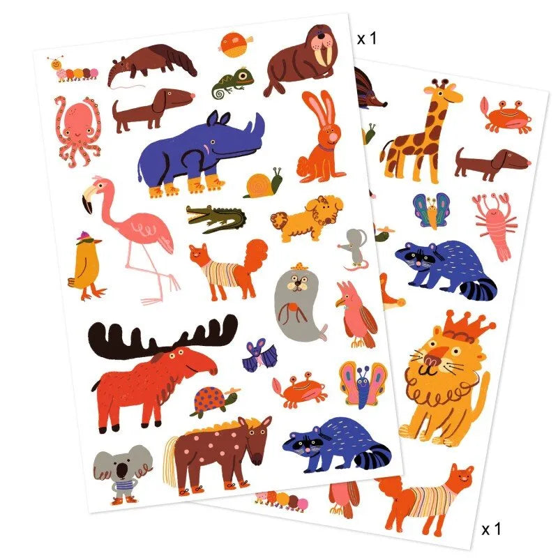 Tätoveeringud "Funny animals"