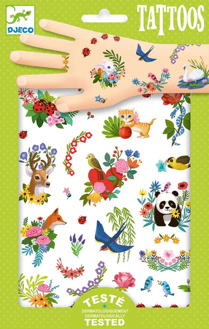 Tätoveeringud "Happy spring"-010 Toys-Brain Games OÜ