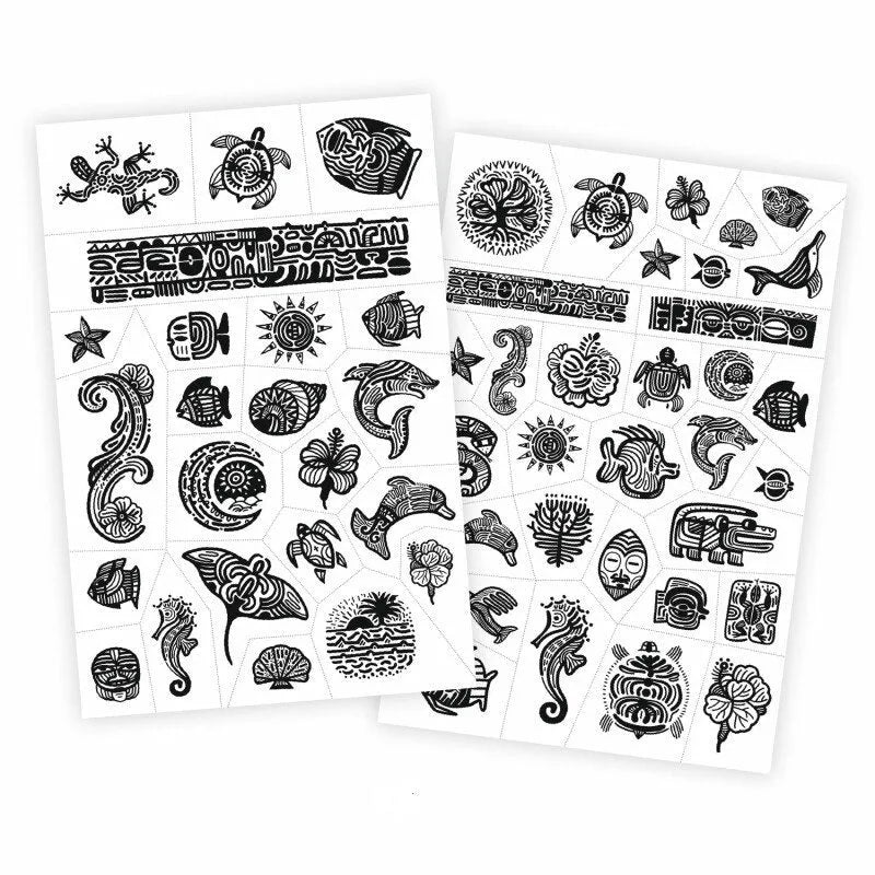 Tätoveeringud "Polynesia"-010 Toys-Brain Games OÜ