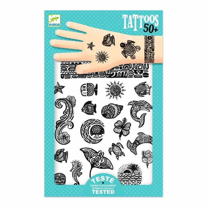 Tätoveeringud "Polynesia"-010 Toys-Brain Games OÜ
