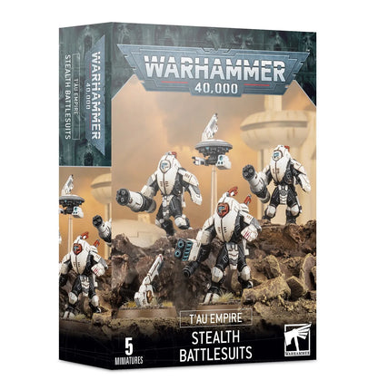 T'au Empire: Stealth Battlesuits-003 Miniature Gaming-Brain Games OÜ