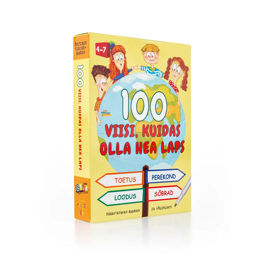 Tegevuskaardid 100 viisi, kuidas olla hea laps