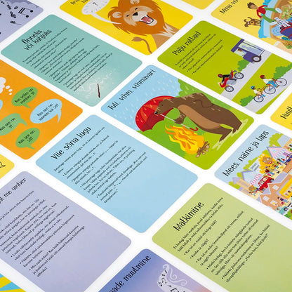Tegevuskaardid: 50 tegevust perele autosõidu ajal-Lastemängud-Brain Games OÜ