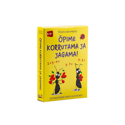 Tegevuskaardid Õpime korrutama ja jagama!