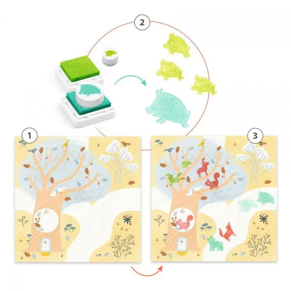 Templid "Out and about"-Lastemängud-Brain Games OÜ
