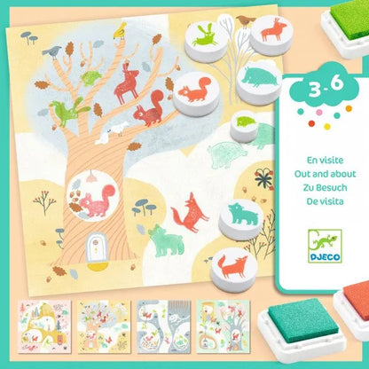Templid "Out and about"-Lastemängud-Brain Games OÜ