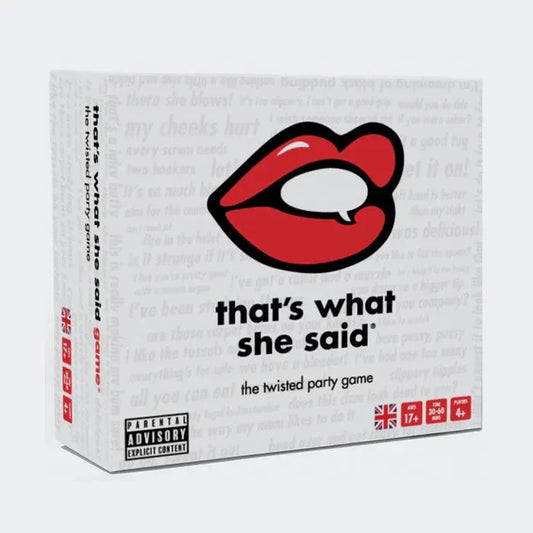 That's What She Said UK edition-101 Board / Card Games-Brain Games OÜ