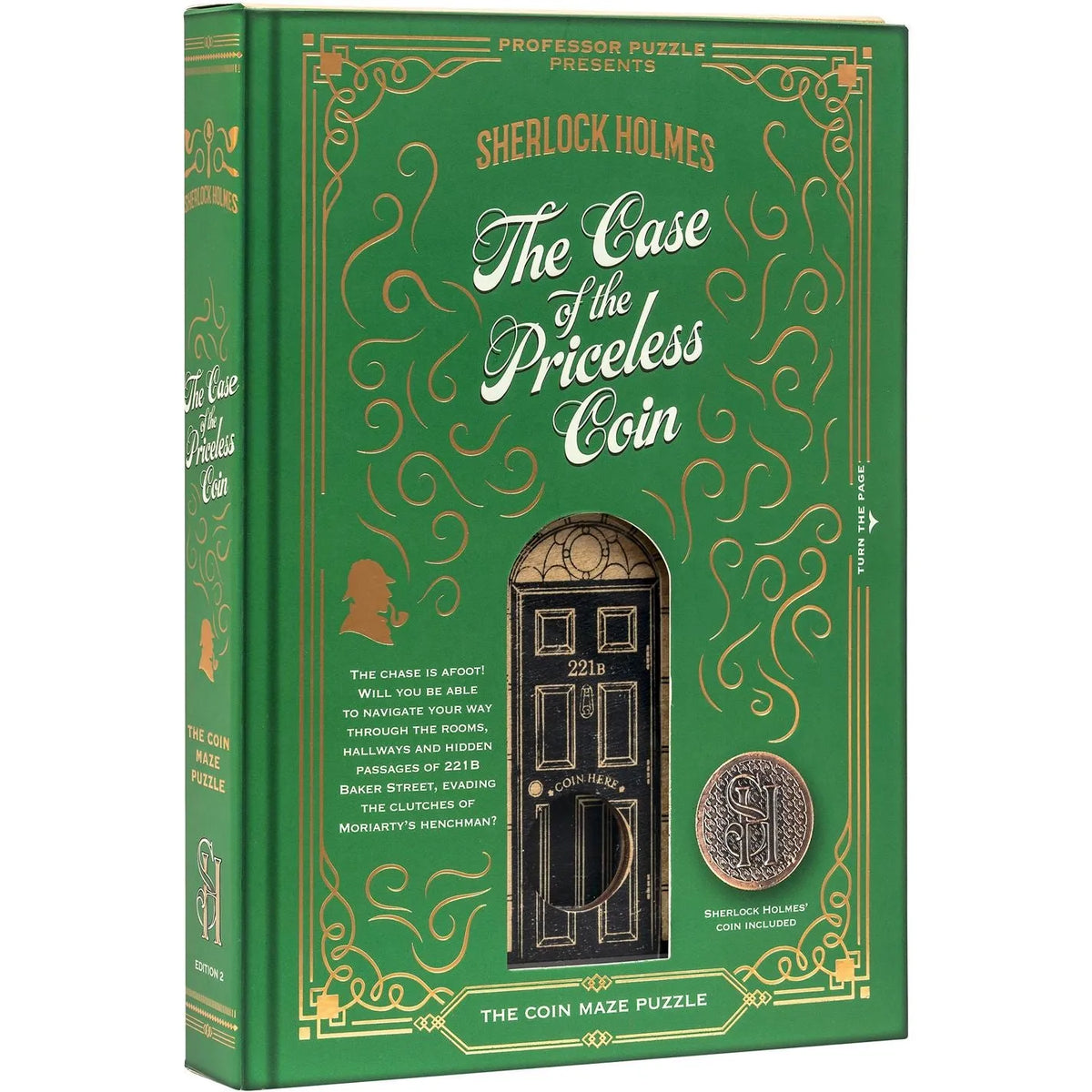 The Case of the Priceless Coin - Sherlock Holmes-w011 WHSX Creativity & Brain Teasers-Brain Games OÜ