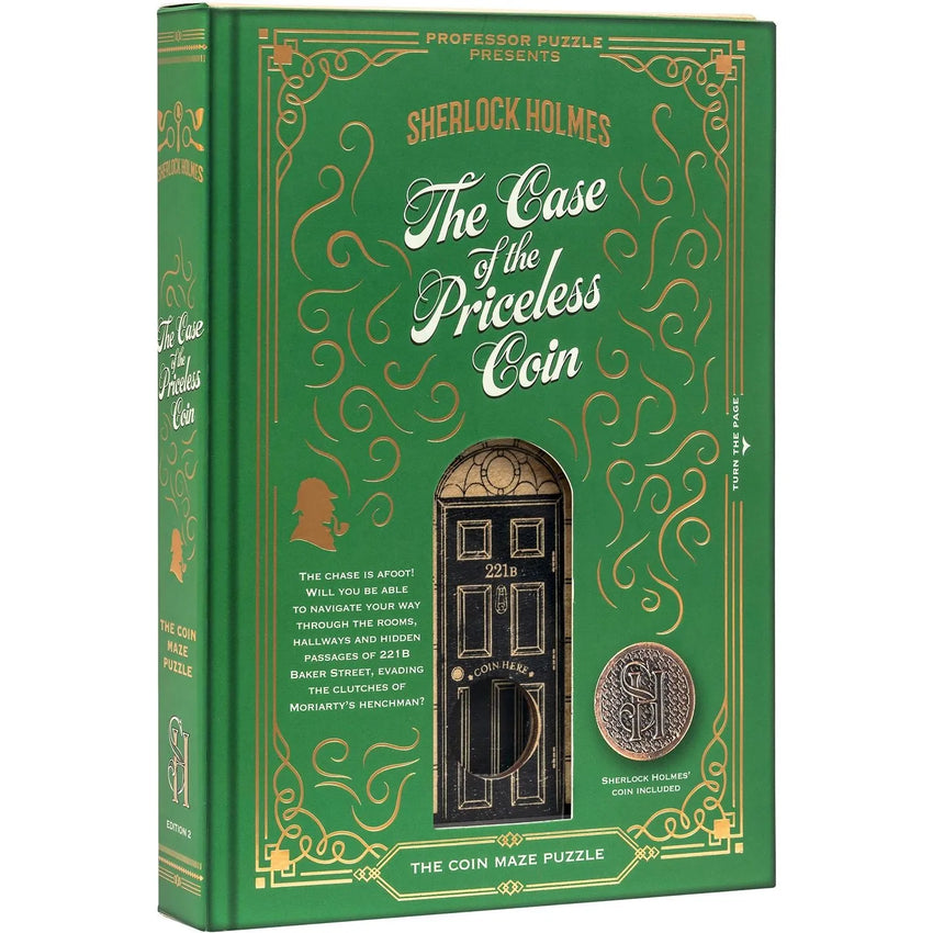 The Case of the Priceless Coin - Sherlock Holmes-w011 WHSX Creativity & Brain Teasers-Brain Games OÜ