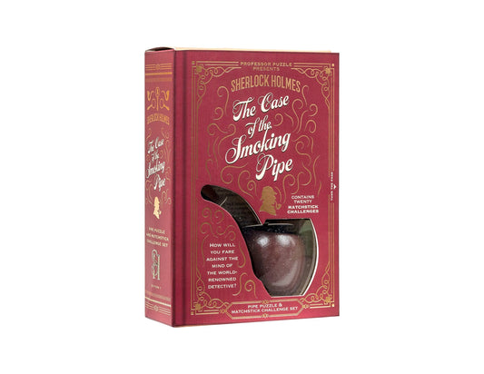 The Case of the Smoking Pipe - Sherlock Holmes-w011 WHSX Creativity & Brain Teasers-Brain Games OÜ