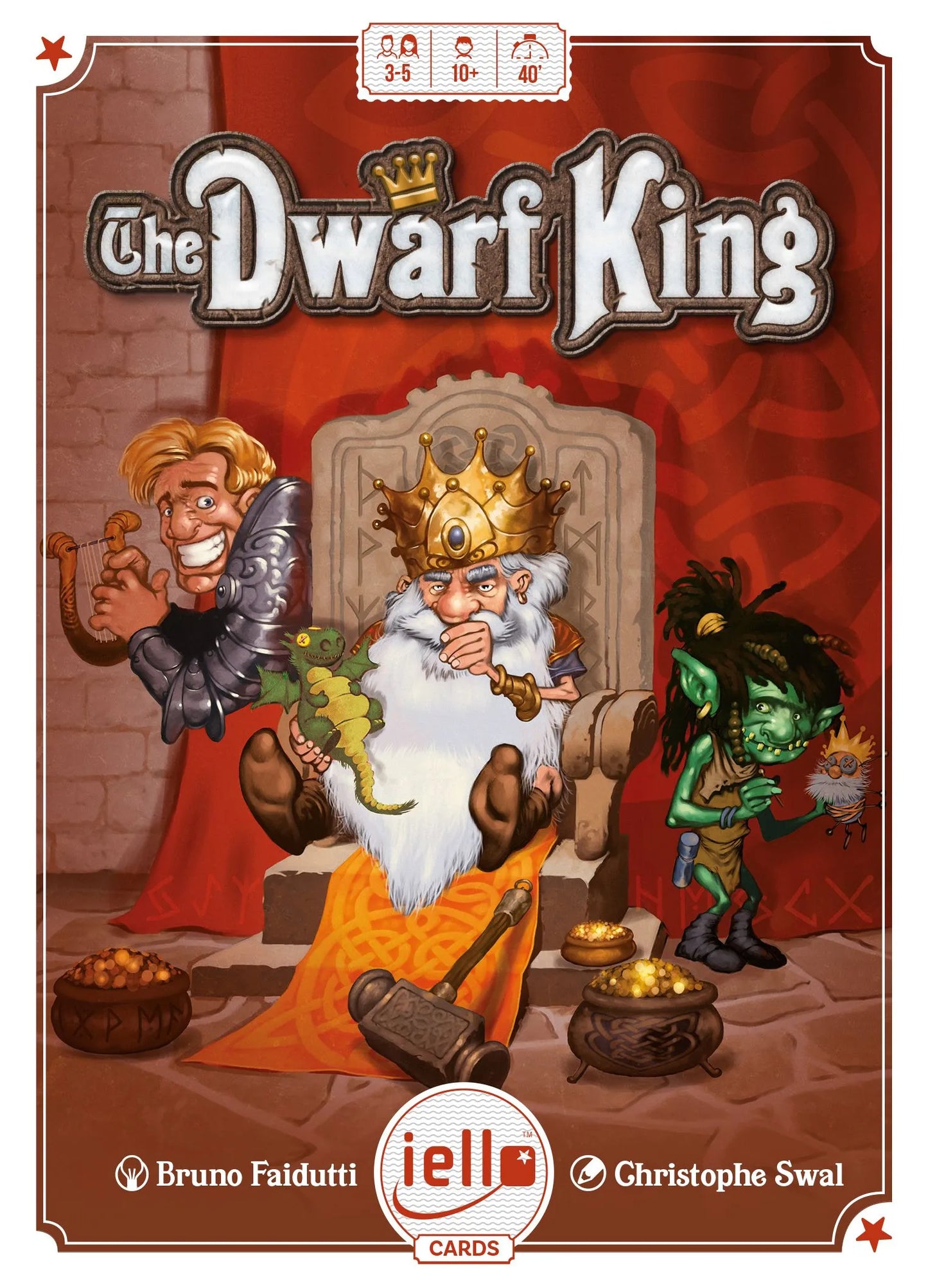 The Dwarf King-w001 WHSX Board / Card Games-Brain Games OÜ