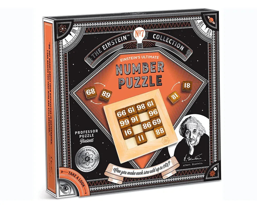 The Einstein Collection: Einstein's Ultimate Number Puzzle-w011 WHSX Creativity & Brain Teasers-Brain Games OÜ