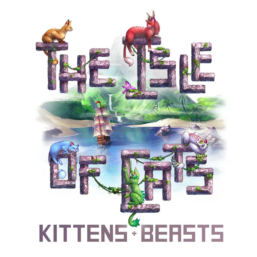 The Isle of Cats: Kittens + Beasts-001 Board / Card Games-Brain Games OÜ