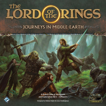 The Lord of the Rings: Journeys in Middle-Earth-101 Board / Card Games-Brain Games OÜ