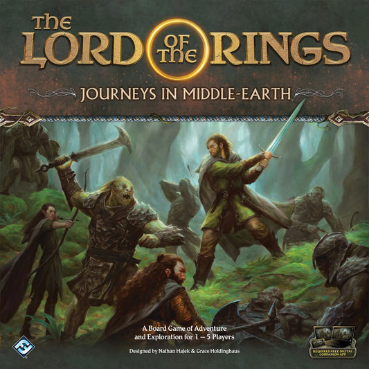 The Lord of the Rings: Journeys in Middle-Earth-101 Board / Card Games-Brain Games OÜ