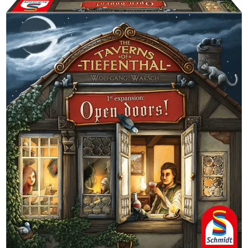 The Taverns of Tiefenthal: Open Doors-w001 WHSX Board / Card Games-Brain Games OÜ