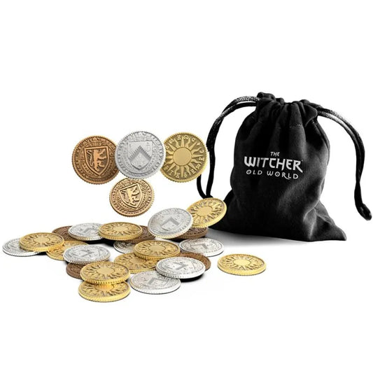 The Witcher: Old World – Metal Coins-101 Board / Card Games-Brain Games OÜ