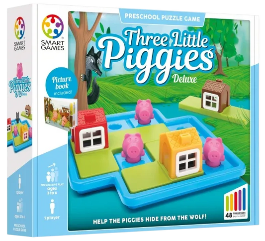 Three Little Piggies Deluxe-w111 WHS Creativity & Brain Teasers-Brain Games OÜ