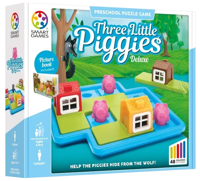 Three Little Piggies Deluxe-w111 WHS Creativity & Brain Teasers-Brain Games OÜ