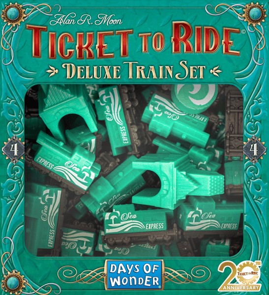 Ticket To Ride Deluxe Train Set (Roheline)