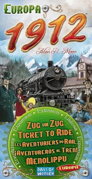 Ticket To Ride Europa 1912-001 Board / Card Games-Brain Games OÜ